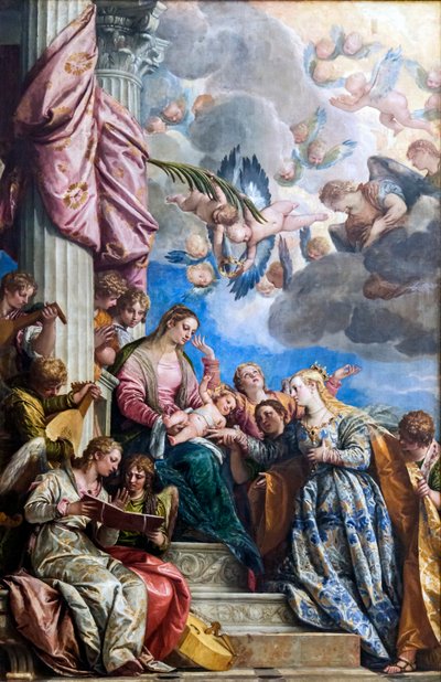 Matrimonio mistico di Santa Caterina da Paolo Veronese
